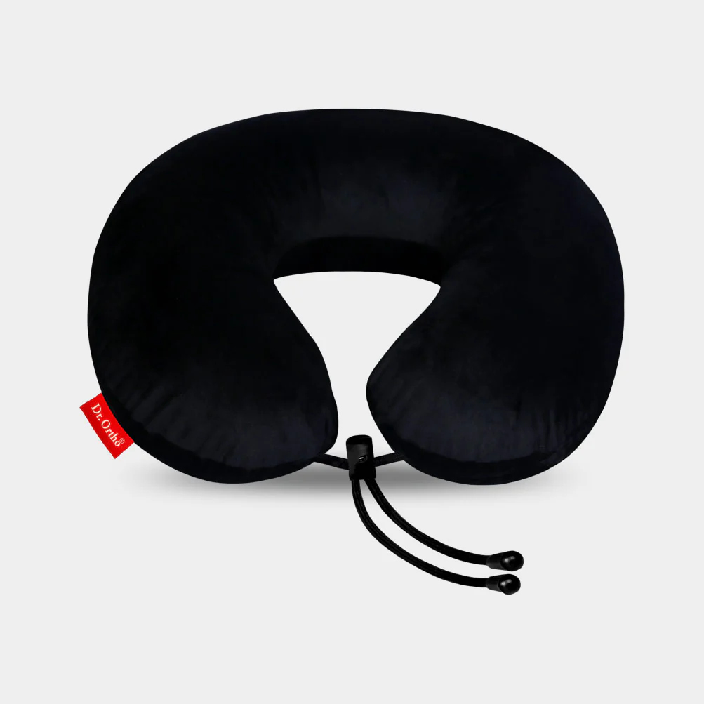 Neck pillow for flight and road-trip comfort